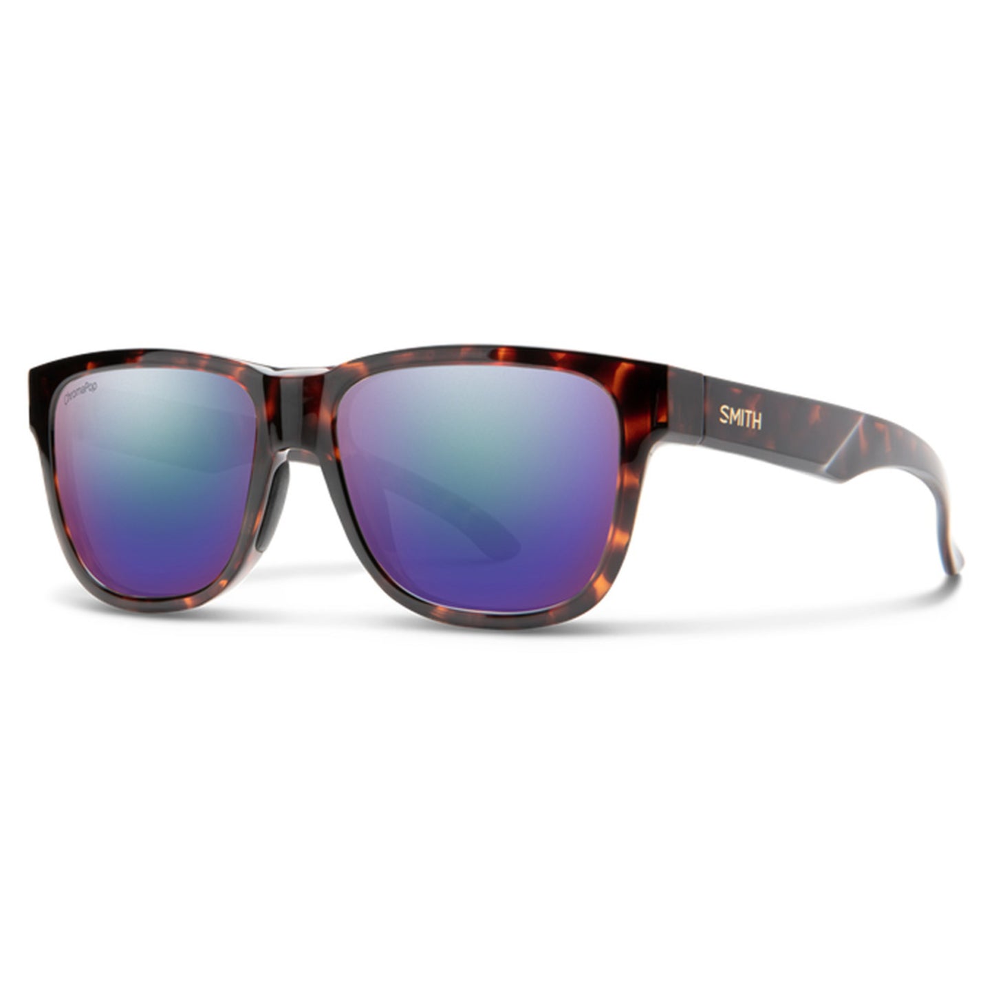 Smith Lowdown Slim 2 ChromoPop Polarized Sunglasses - TORTOISE - CP VIOLET MIRRO