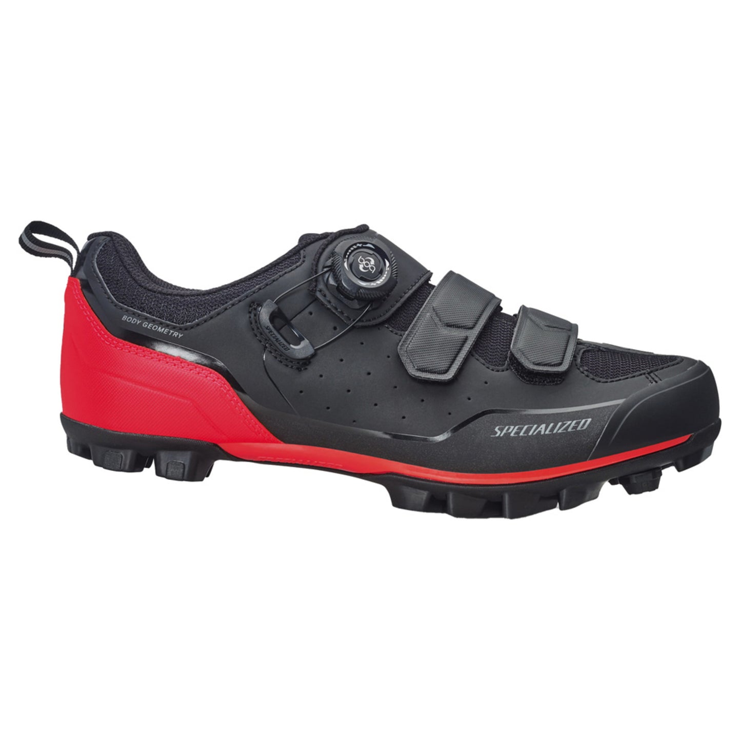 Specialized Comp MTB Shoe - RED_BLACK - 46