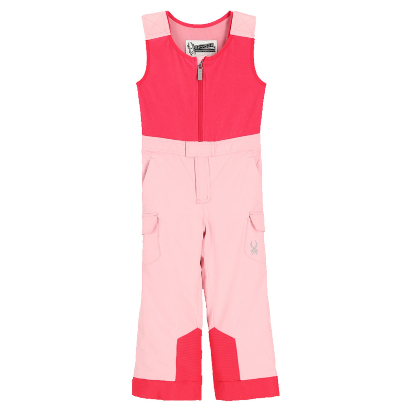 Spyder Bitsy Sparkle Little Girls's Snow Bibs - PETAL - 7