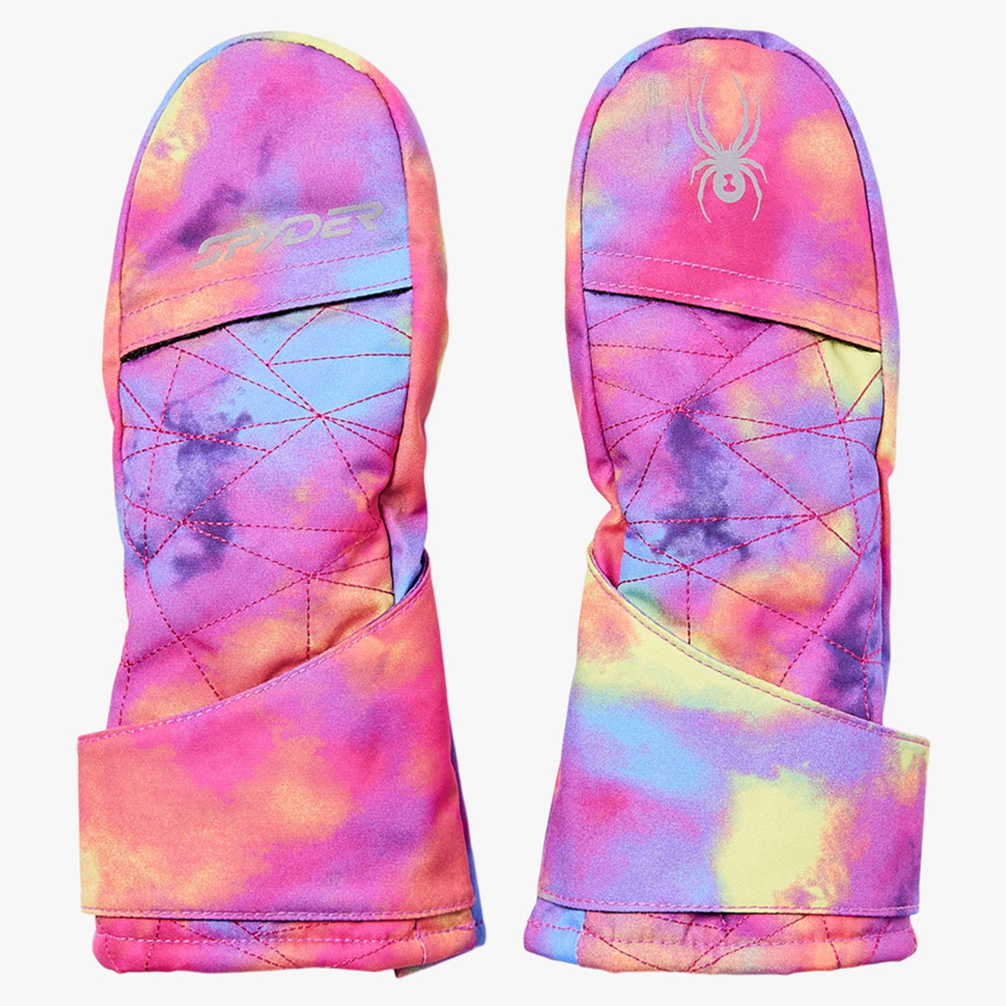 Spyder Cubby Toddler Ski Mittens - Pink Combo - XL