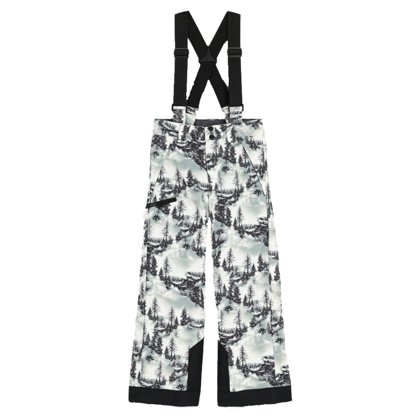 Spyder Propulsion Boy's Ski Pants - TREE LINE - 8