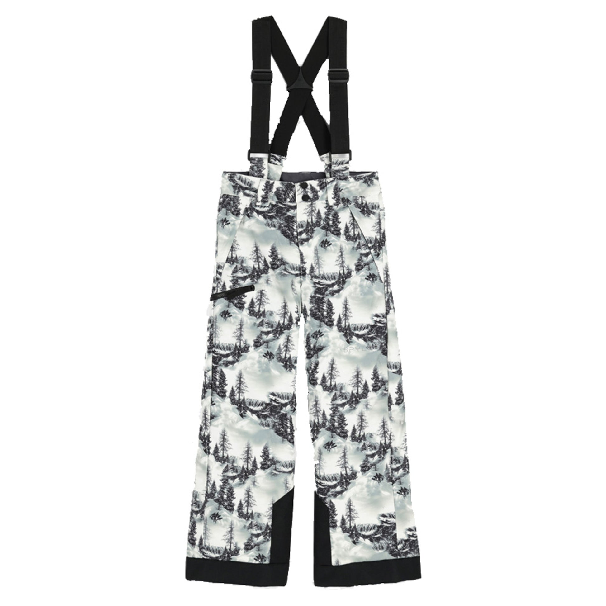 Spyder Propulsion Boy's Ski Pants - TREE LINE - 8