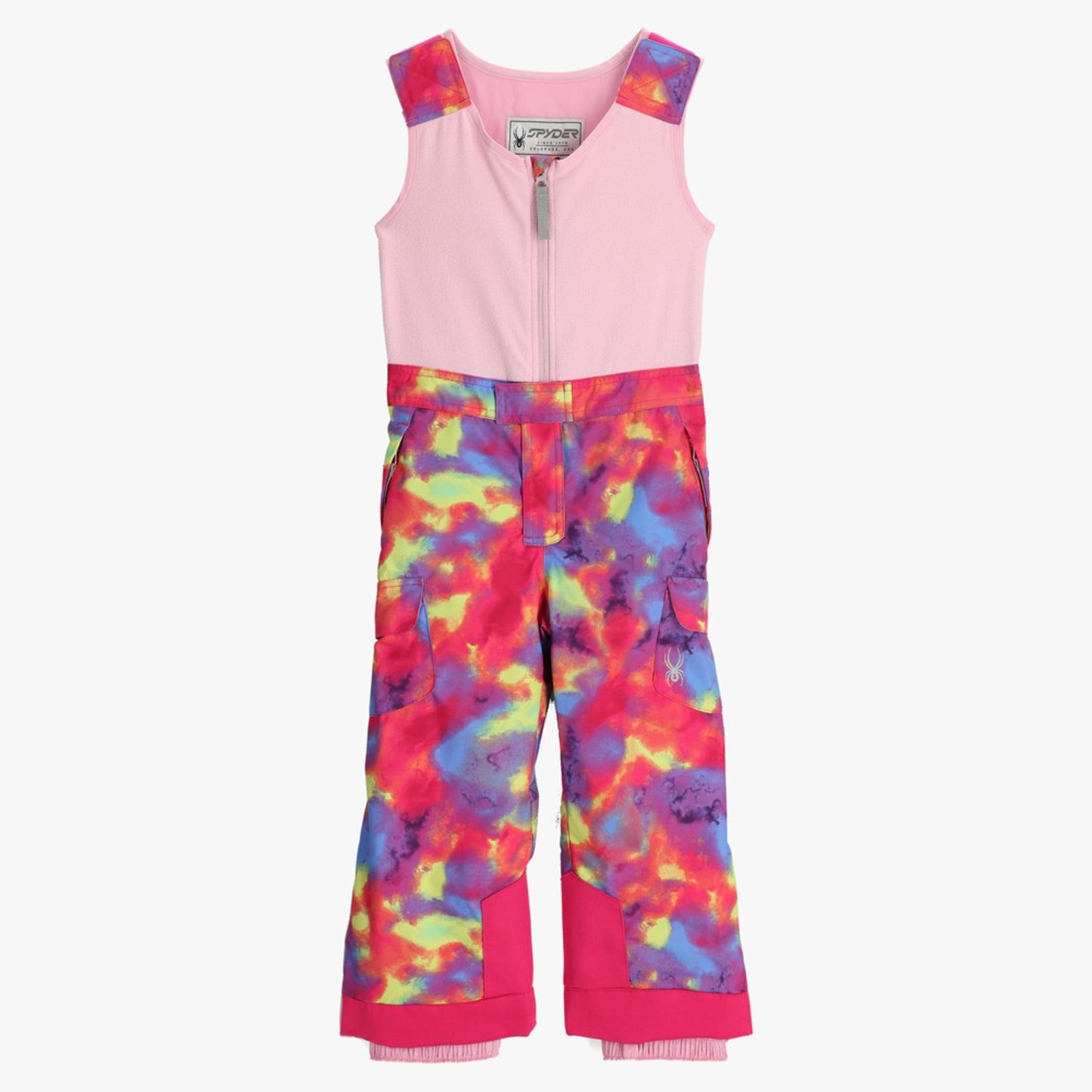 Spyder Sparkle Little Girl's Bib Pants - Pink Combo - 7