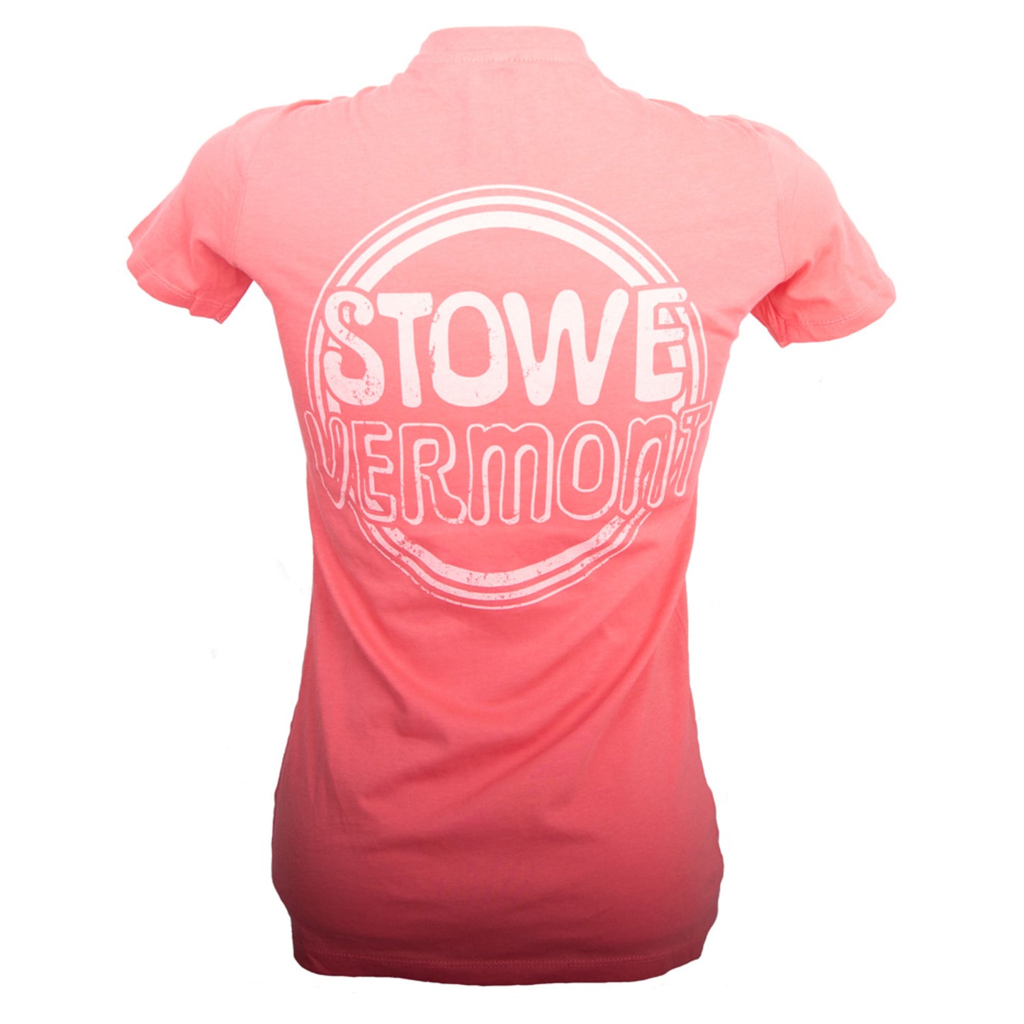 Stowe Women's Boyfriend T-Shirt - CORAL - XL