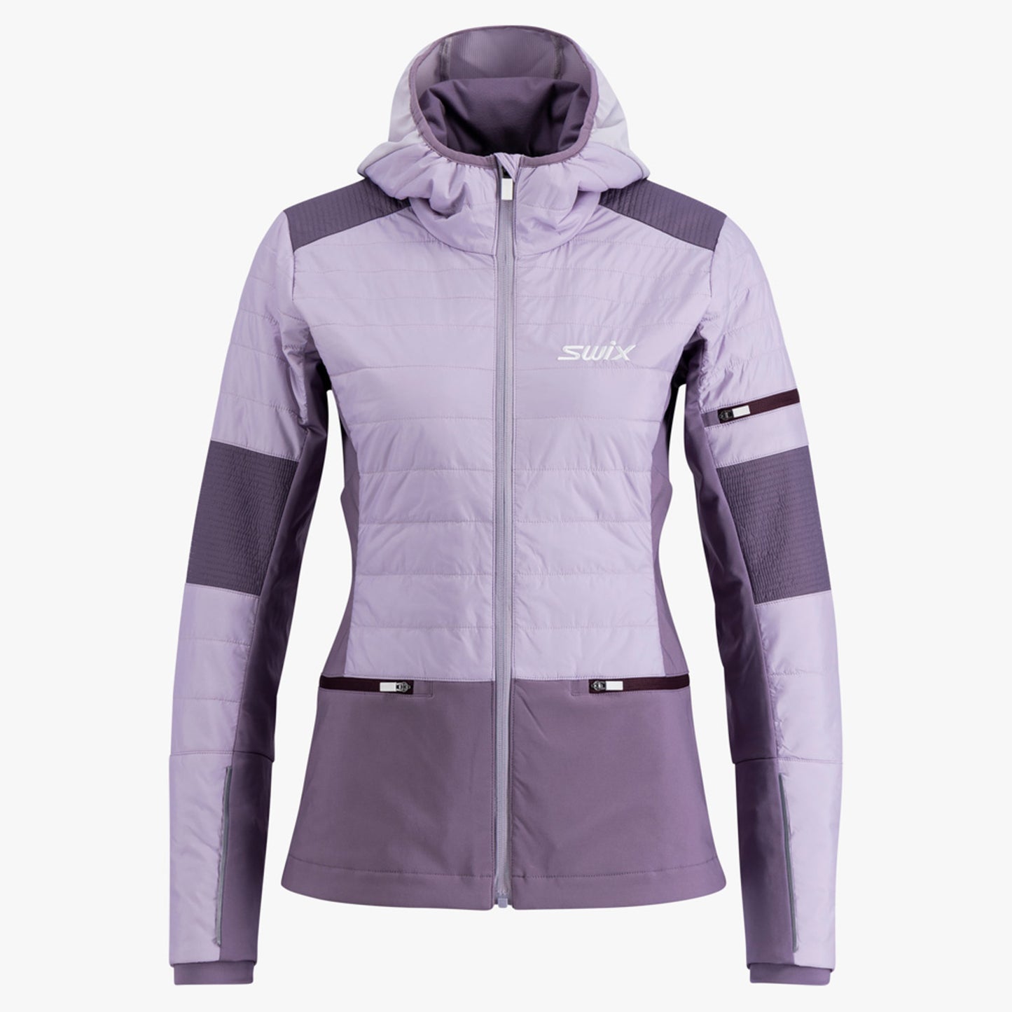 Swix Horizon Women's Jacket - Light Purple/Dusty Purple - XL