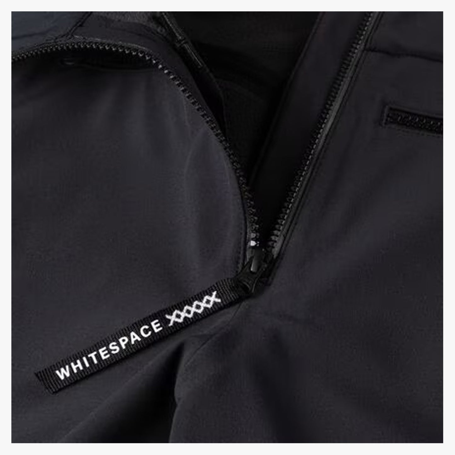 Whitespace High Waisted 3L Soft Shell Women's Riding Bib - Black - L
