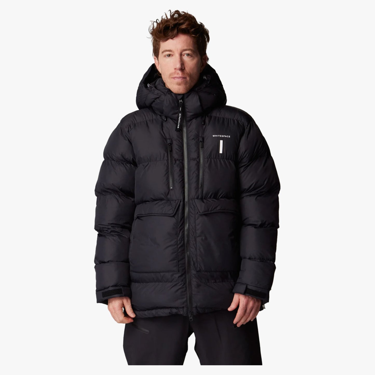 Whitespace SW Signature Men's Puffy Jacket - Black - XXL