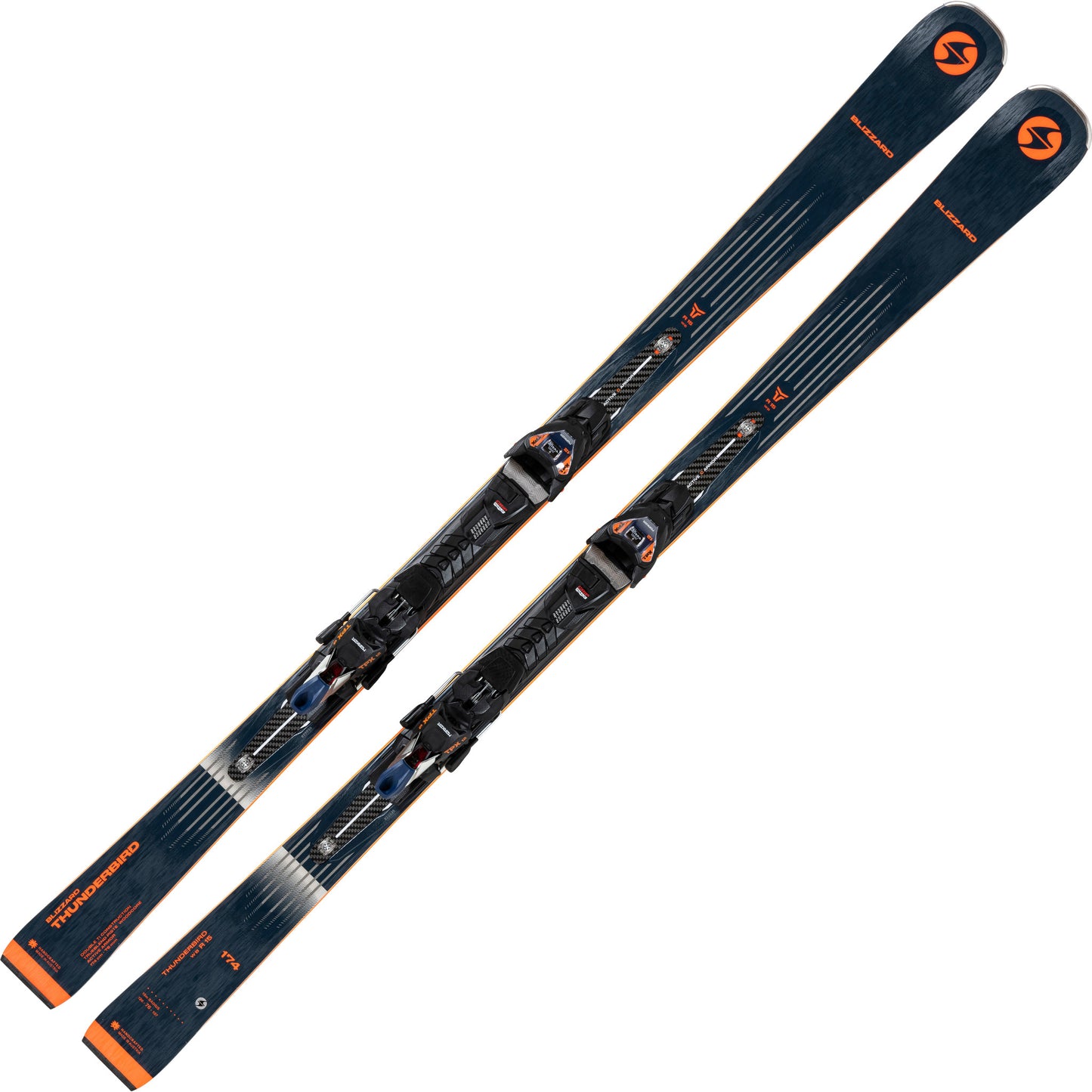 2023 Blizzard Thunderbird R15 WB Demo Skis w/ TPX 12 Bindings - 182