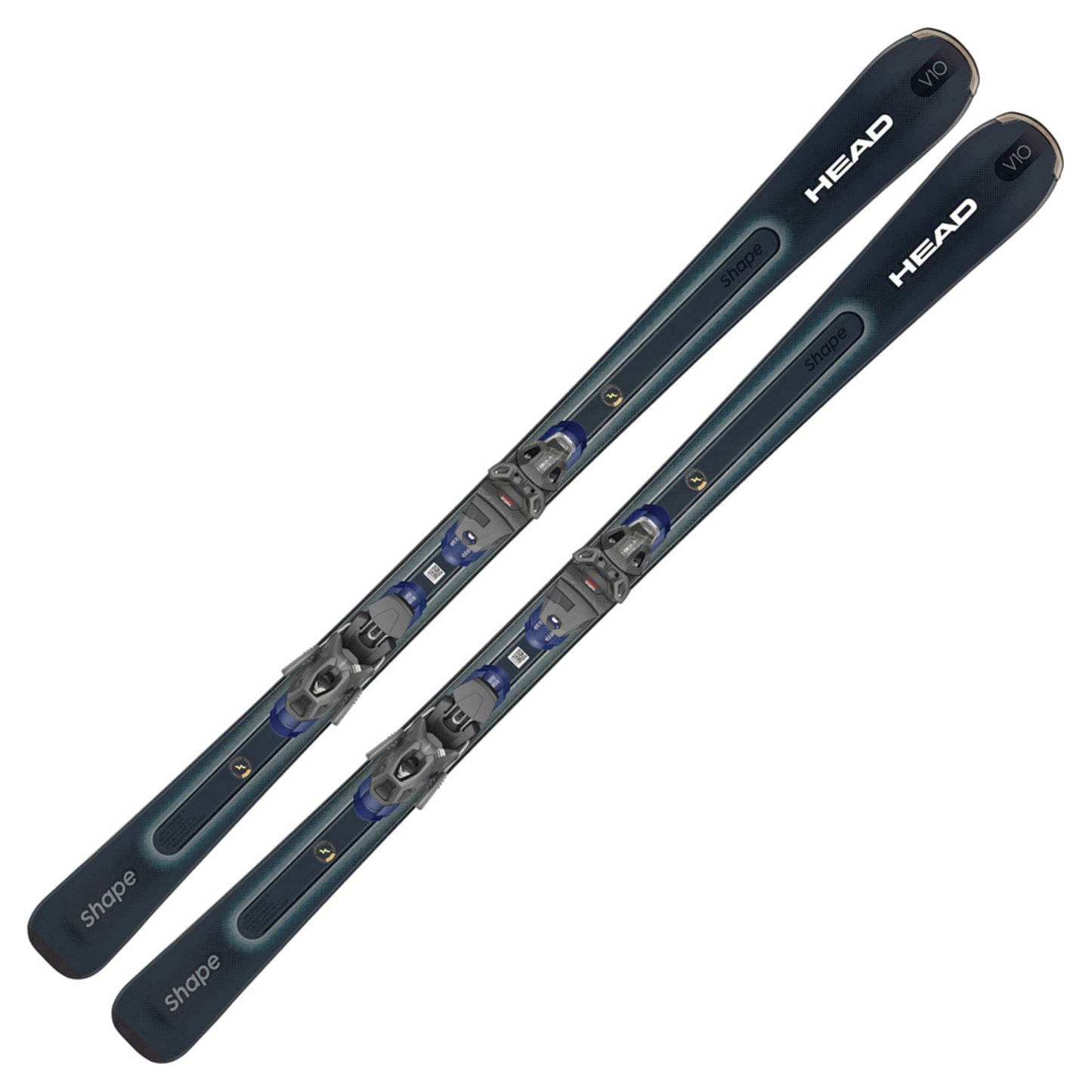 2023 Head Shape e-V10 SW Skis w/ Protector PR 11 GW Bindings - 177