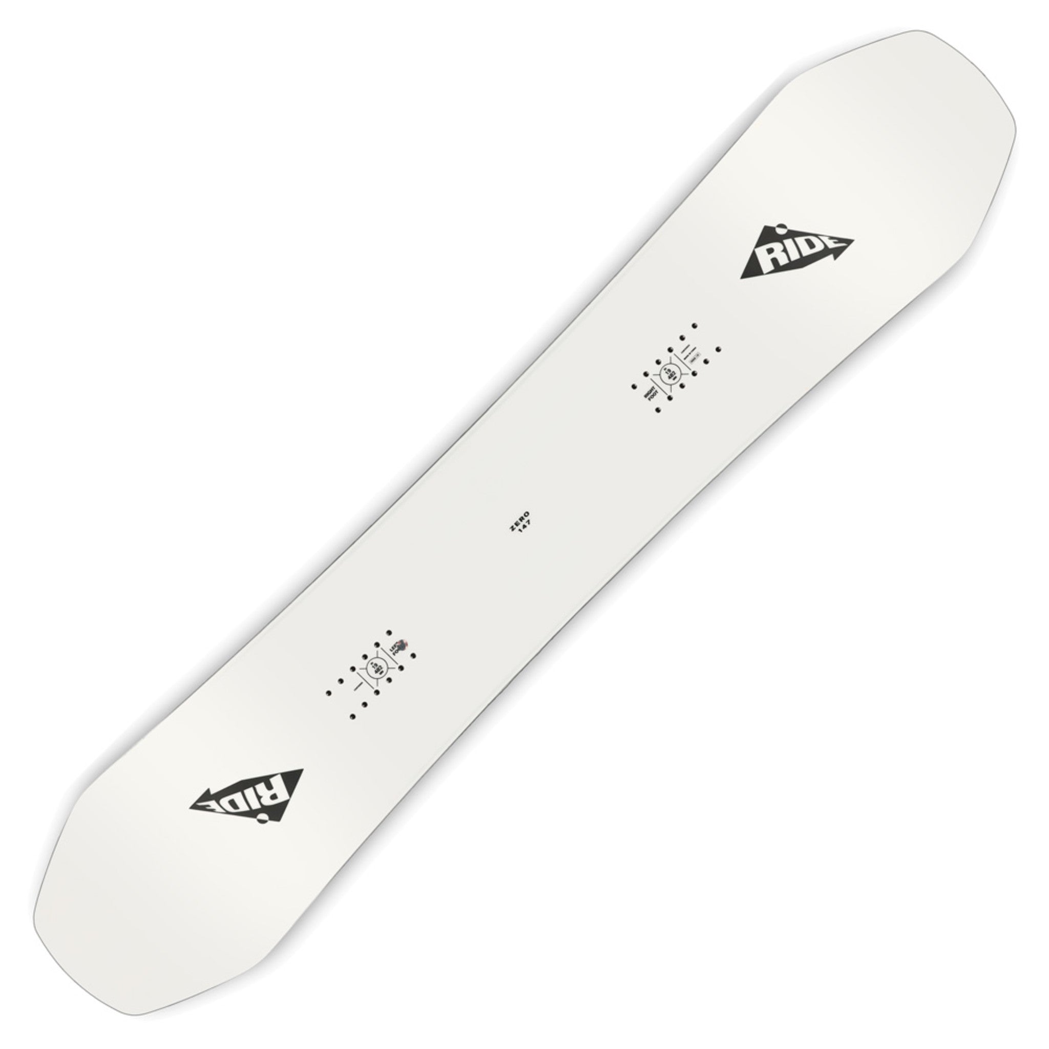 スノーボード RIDE ZERO 155 155 Cm Snowboard Ride Zero Unisex Snowboard 155 - Standard Camber