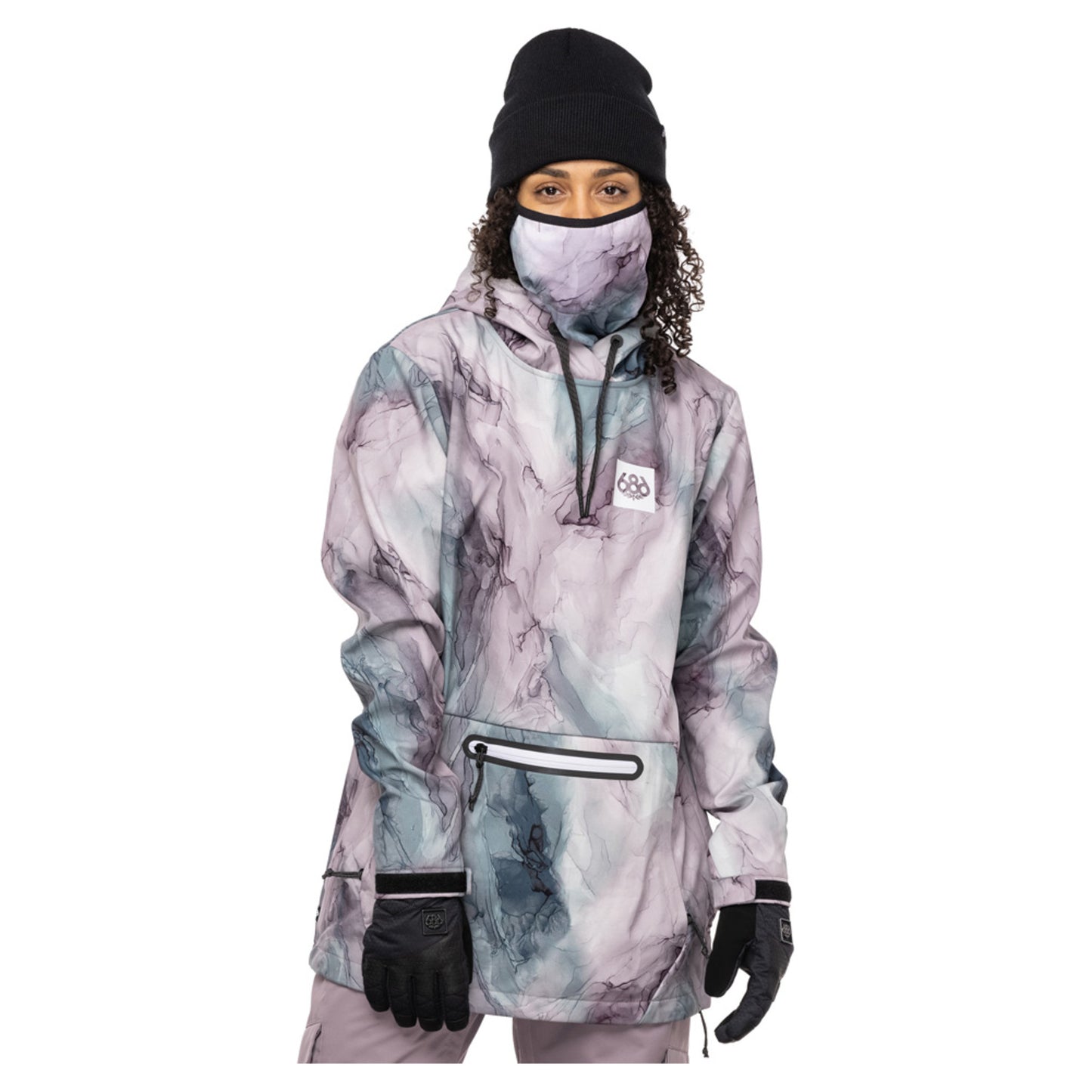 686 Waterproof Women's Hoody - DUSTY ORCHID MA - S