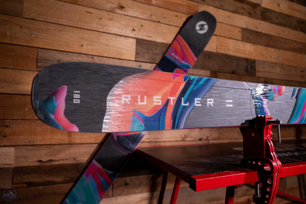 2027 Blizzard Rustler 11 Skis with Tyrolia Attack 14 MN Bindings