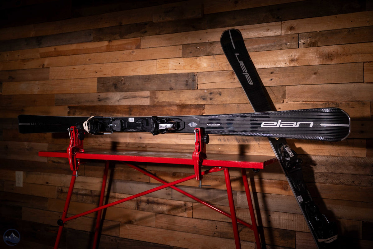 2027 Elan Ace SC11 Skis W/ EMX 12 GW Fusion Bindings