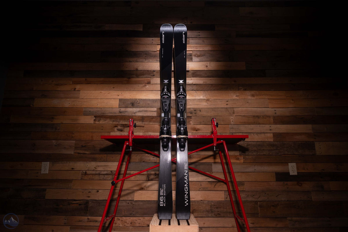 2027 Elan Wingman 86 Black Edition Skis W/ EMX 12 GW Fusion Bindings