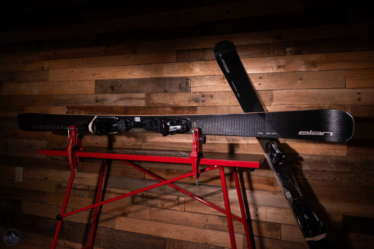 2027 Elan Wingman 86 Black Edition Skis W/ EMX 12 GW Fusion Bindings