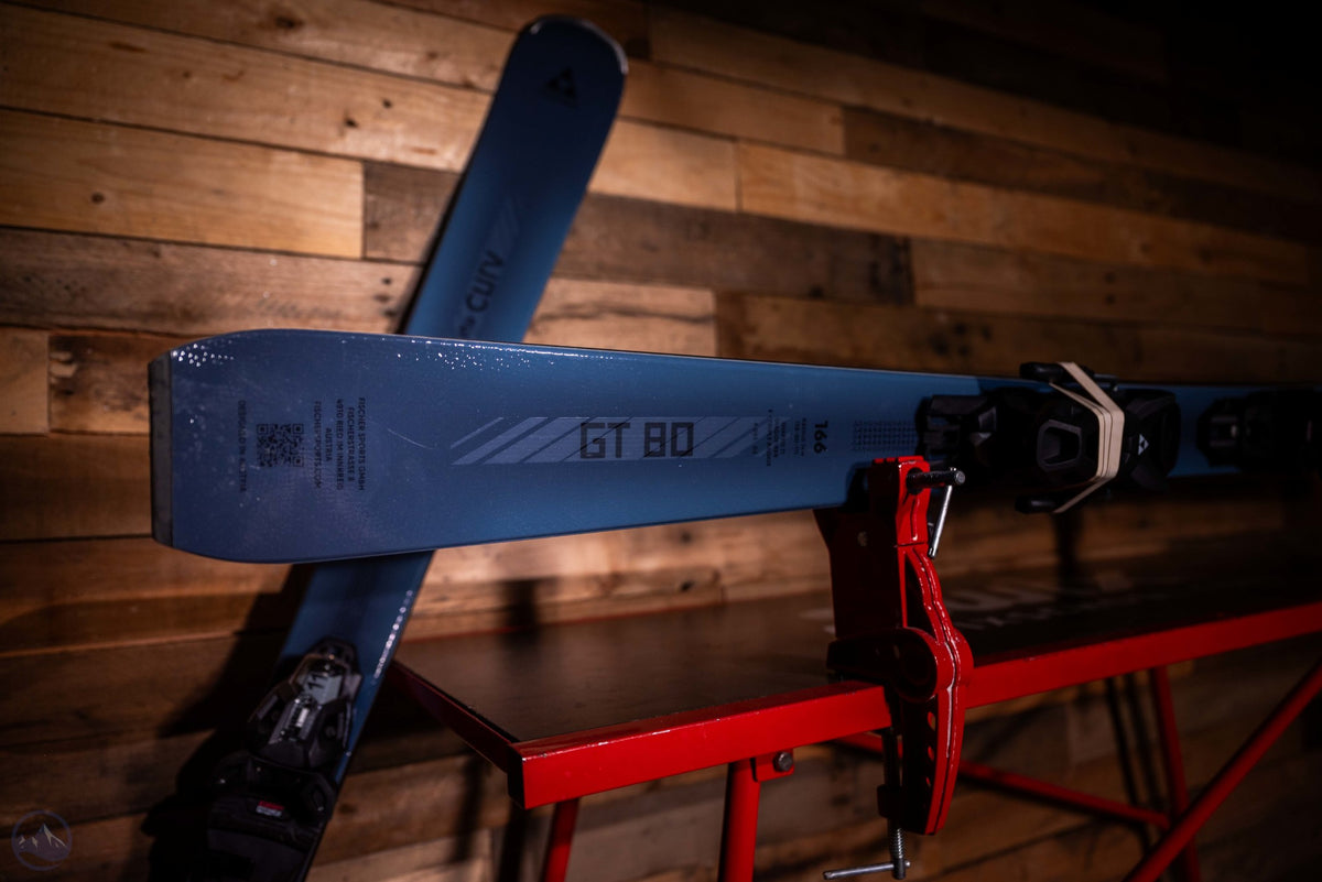 2027 Fischer The Curv GT 80 Skis W/ RSW 11 PR Bindings