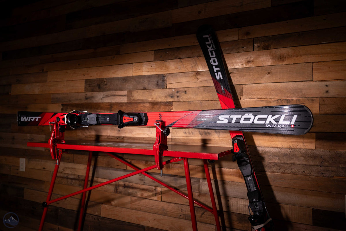 2027 Stockli Laser WRT Skis W/ SRT 12 Bindings