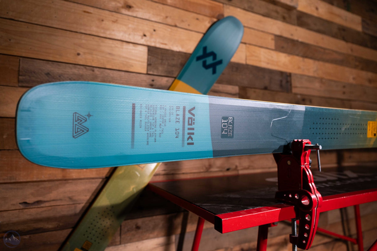 2027 Volkl Blaze 104 Skis with Tyrolia Attack 14 GW Bindings