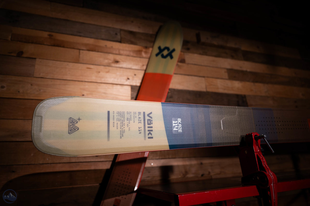 2027 Volkl Blaze 114 Skis with Tyrolia Attack 14 GW Bindings