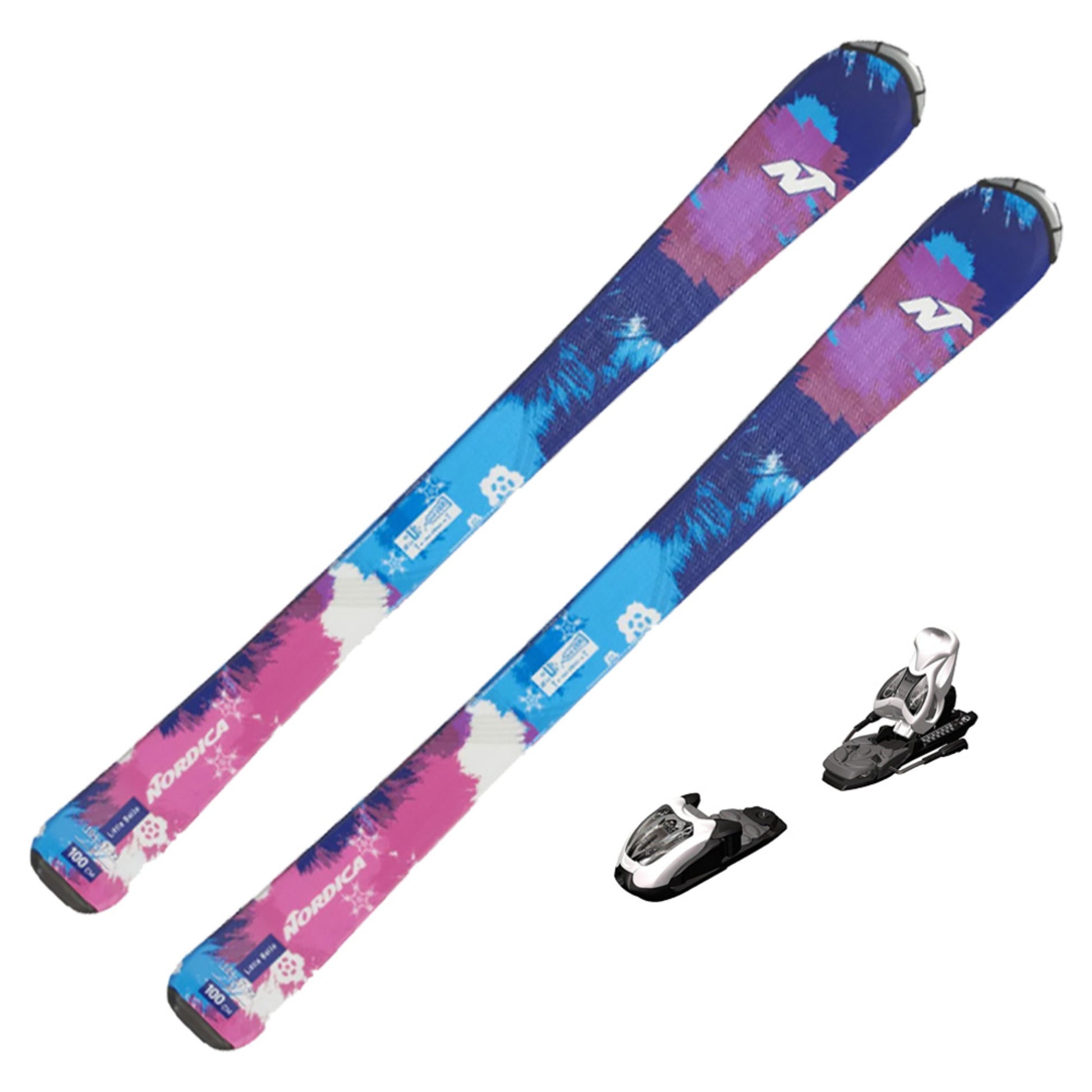 2017 Nordica Little Belle Junior's Ski w/ Marker M7.0 Fastrak Bindings - 140