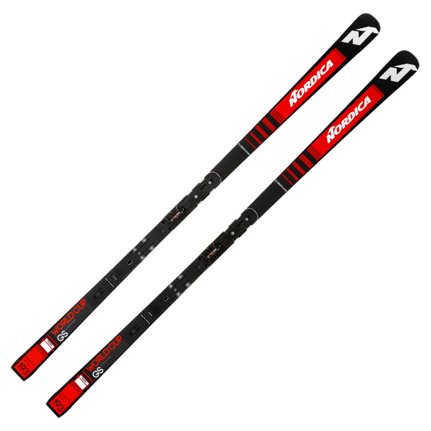 2019 Nordica Dobermann GS WC Dept. Skis w/Race Plate - 193