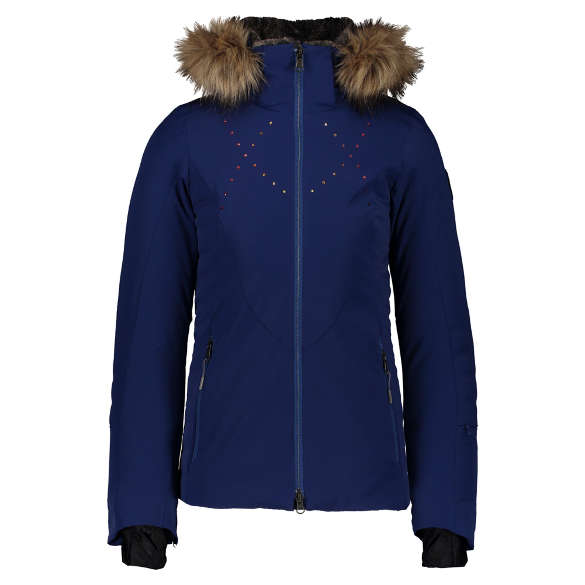 2020 Obermeyer Evanna SC Women's Down Ski Jacket - NAVY - 8