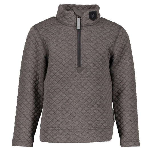 2020 Obermeyer Superior Gear Zip Top Kid's Layer - GUN POWDER - XL