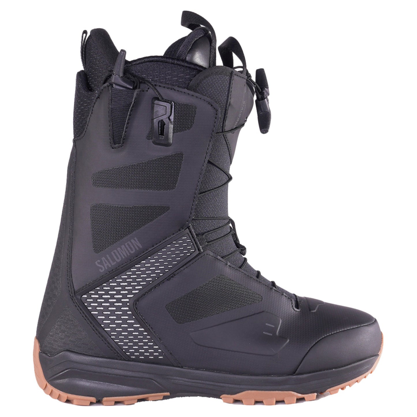 2020 Salomon Dialogue Boa Snowboard Boot - BLACK_GREY VIOL - 26.5 WIDE