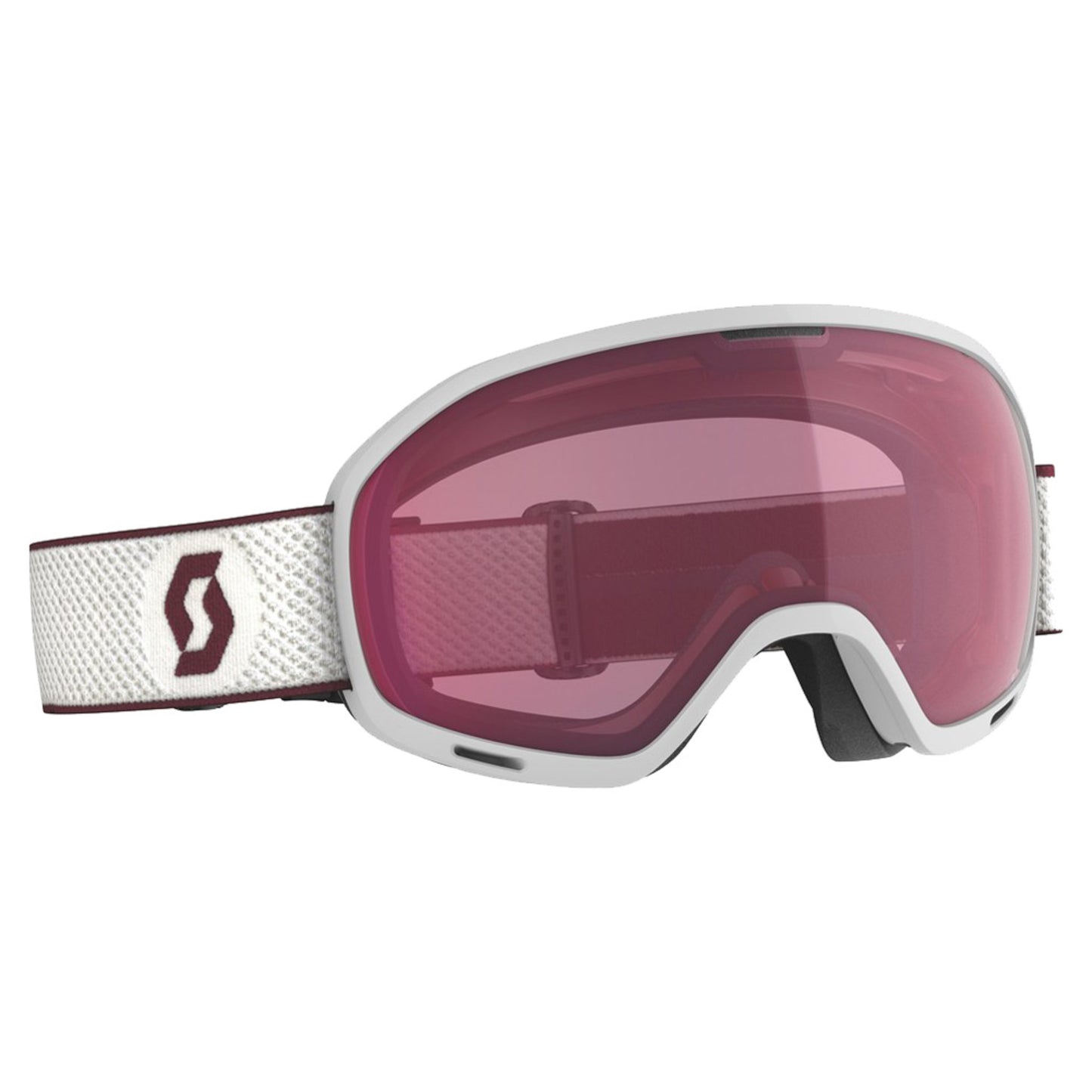 2020 Scott Unlimited II OTG Goggle - WHITE RED - ENHANCER