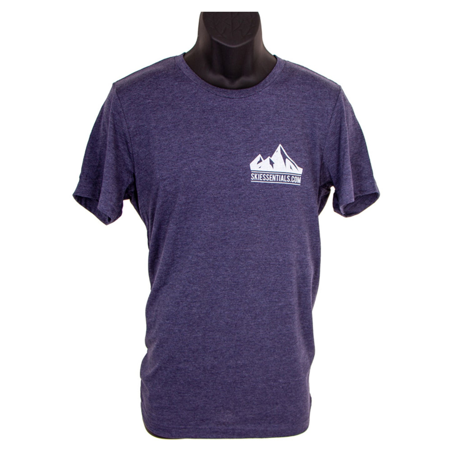 2020 SkiEssentials Logo T-Shirt - HEATHER NAVY - XXL