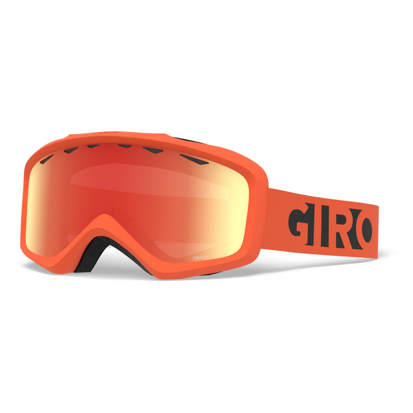 2021 Giro Grade Goggle - ORANGE BLACK - AMBER SCARLET