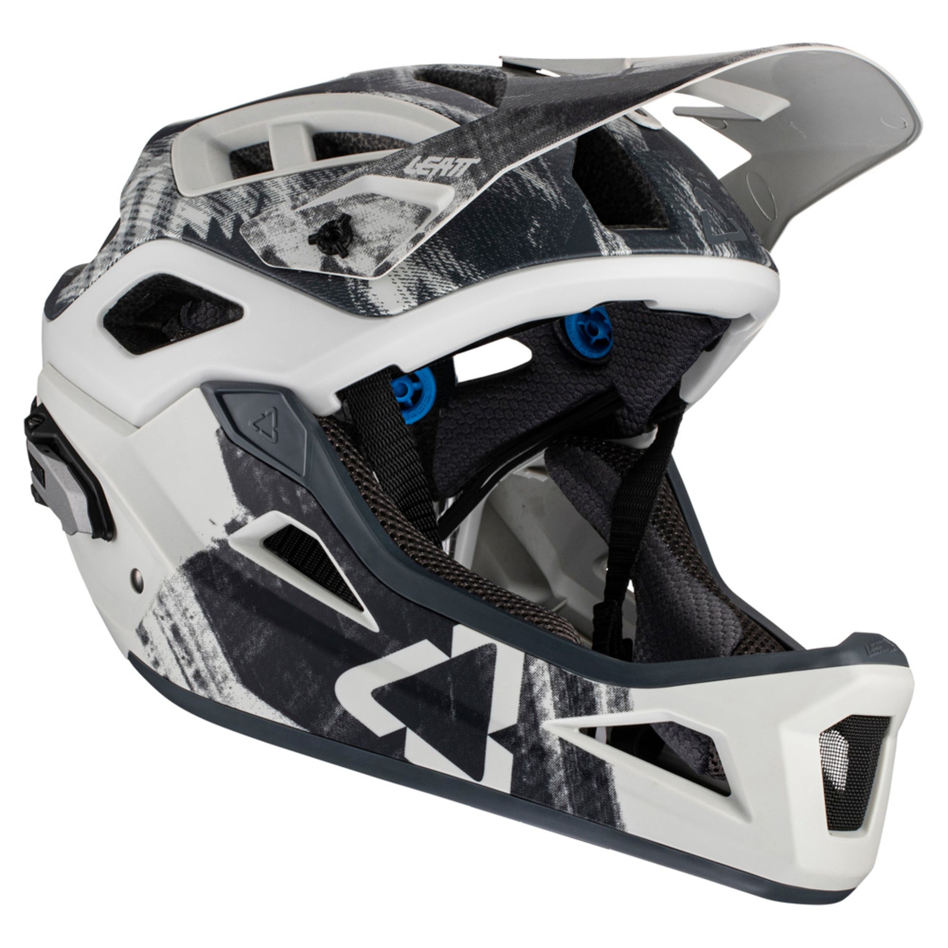 2021 Leatt Enduro 3.0 MTB Helmet - STEEL - S