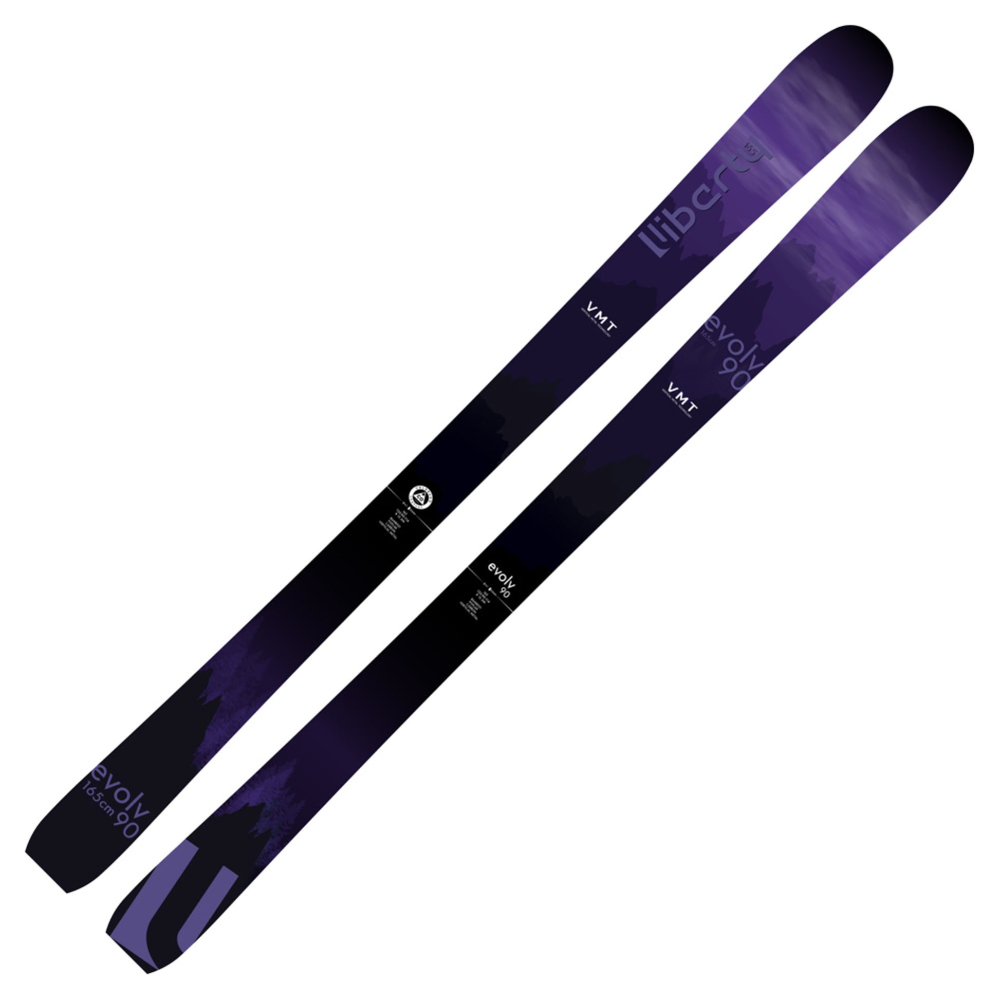 2021 Liberty Evolv 90 Women's Skis - 165