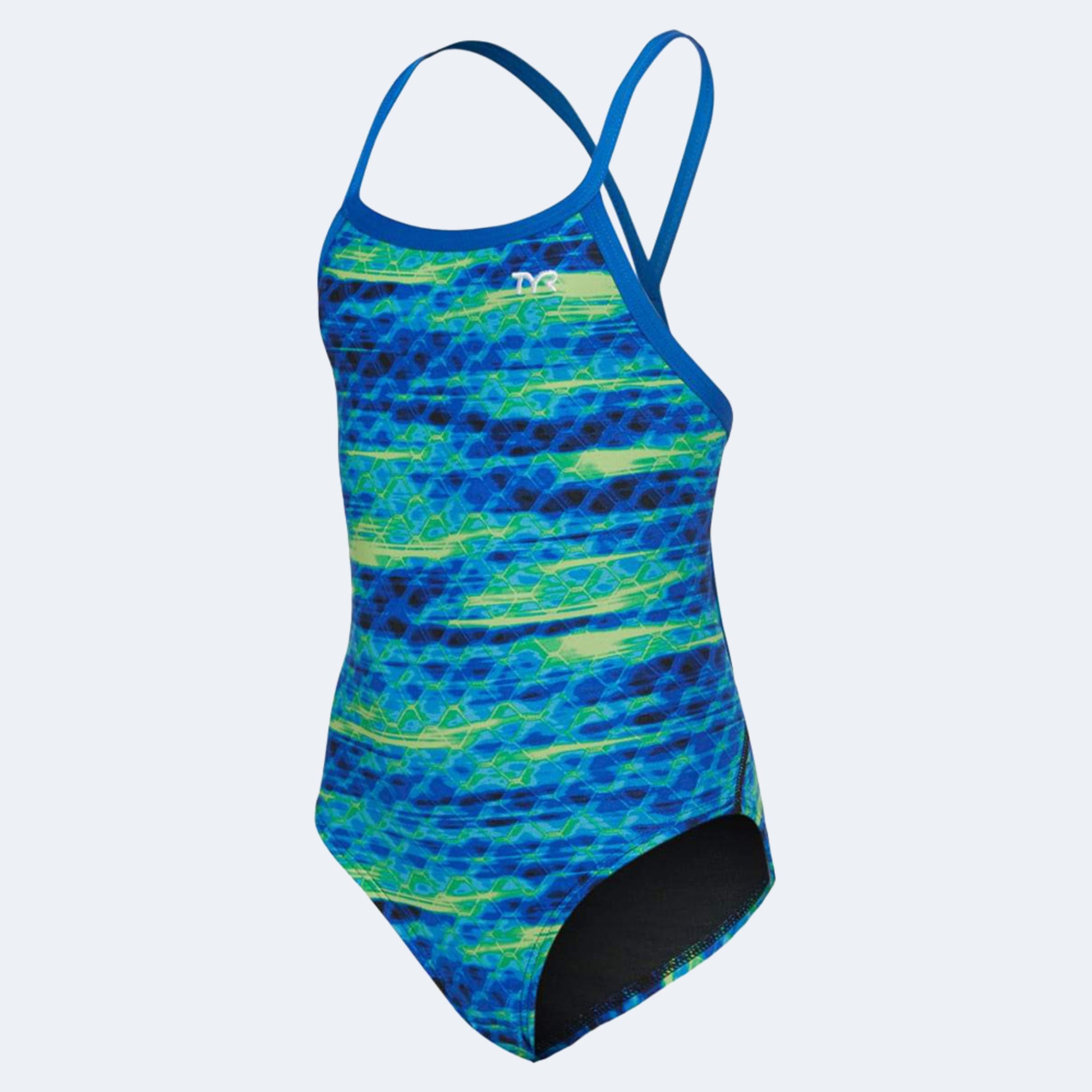 2021 TYR Girl's Castaway Diamonfit Swimsuit