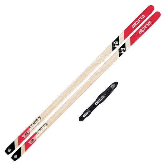 2022 Alpina Control 64 Cross Country Touring Skis w/ Tour Auto Binding - 195
