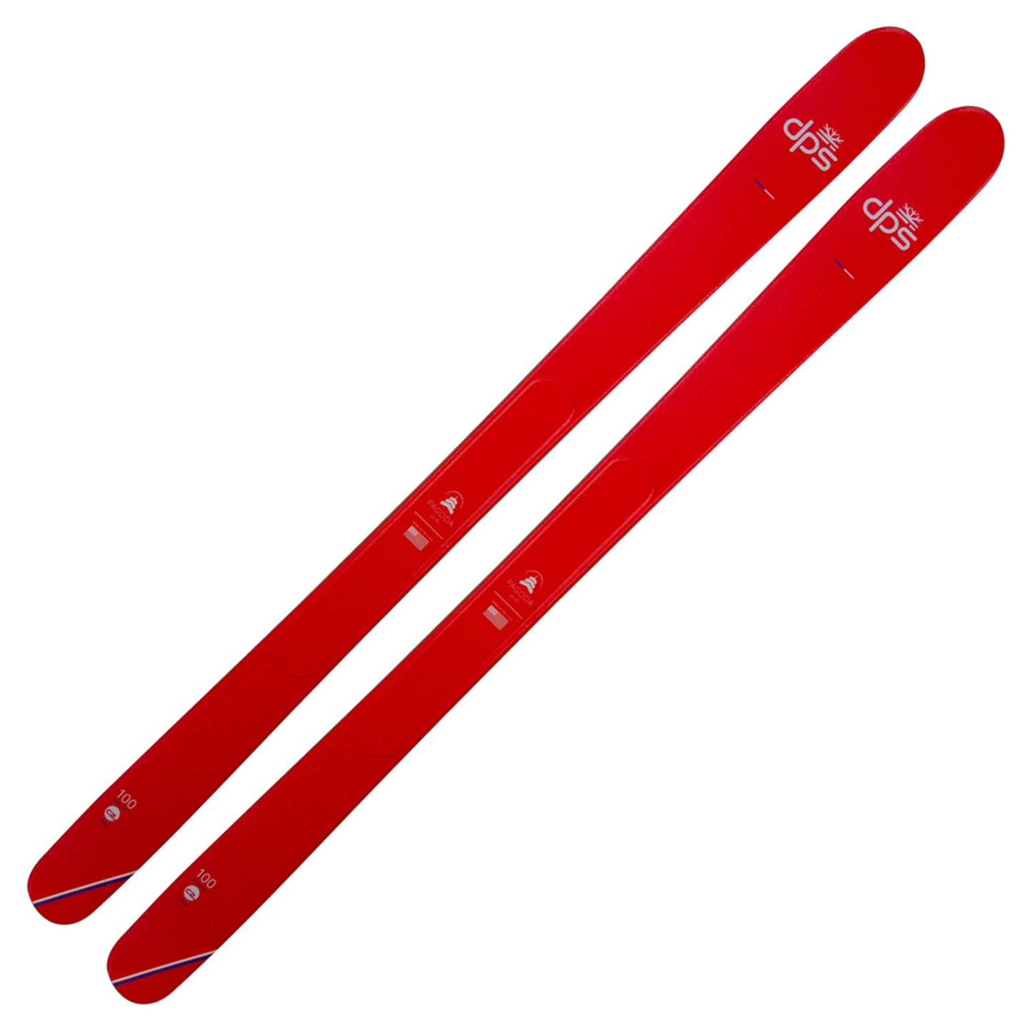 2022 DPS Pagoda Piste 100 C2 Skis - RED - 179