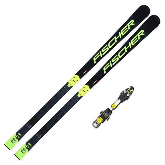 2022 Fischer RC4 WC GS Stiff Men's Ski w/ Tyrolia Z16 Free Flex Bindings