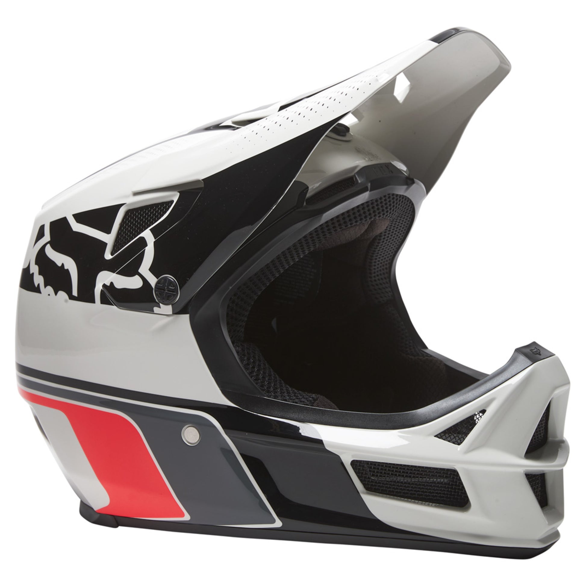 Fox Rampage Comp Helmet - LIGHT GREY - XXL