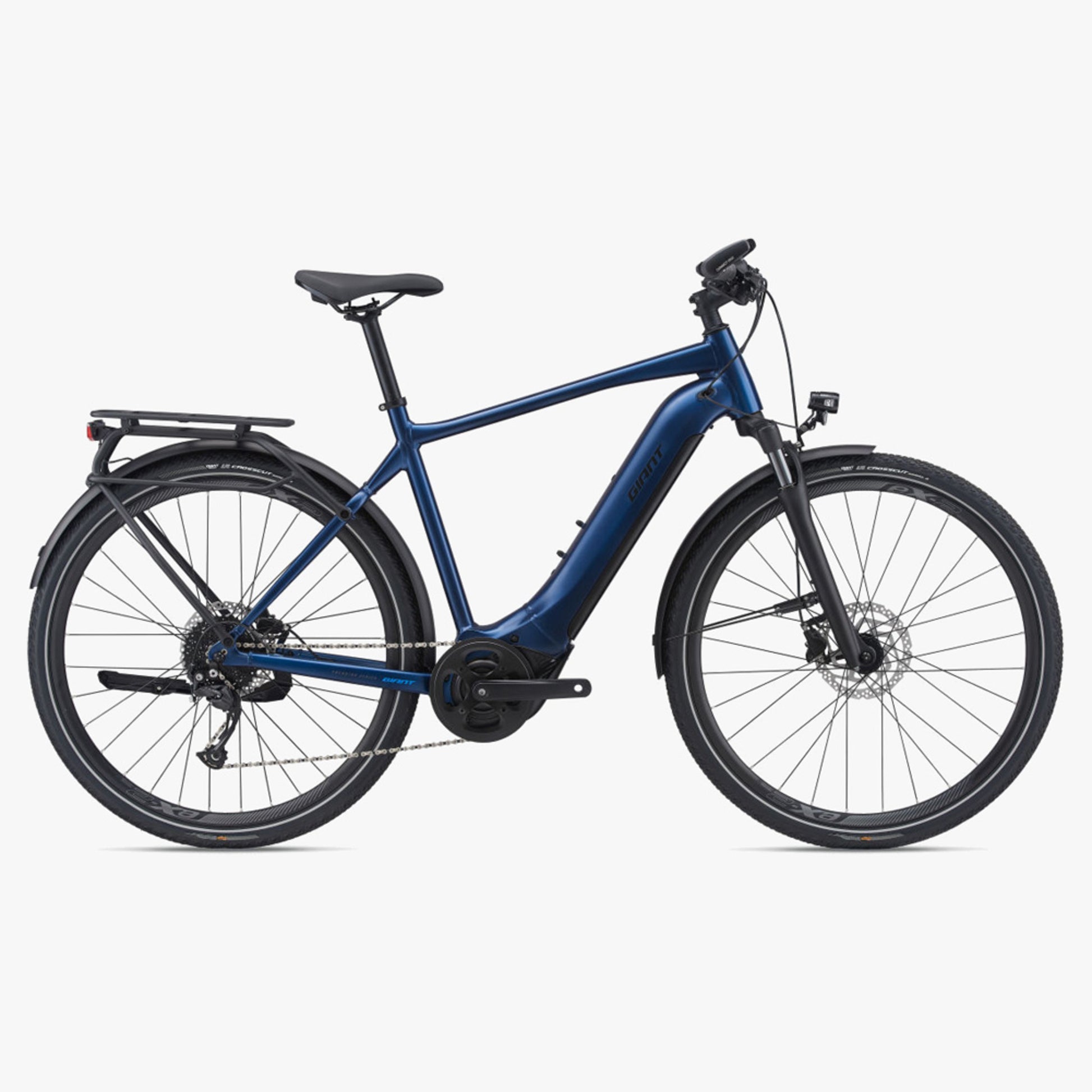 Explore E+ GTS 28MPH E-Bike-Metallic Navy-M