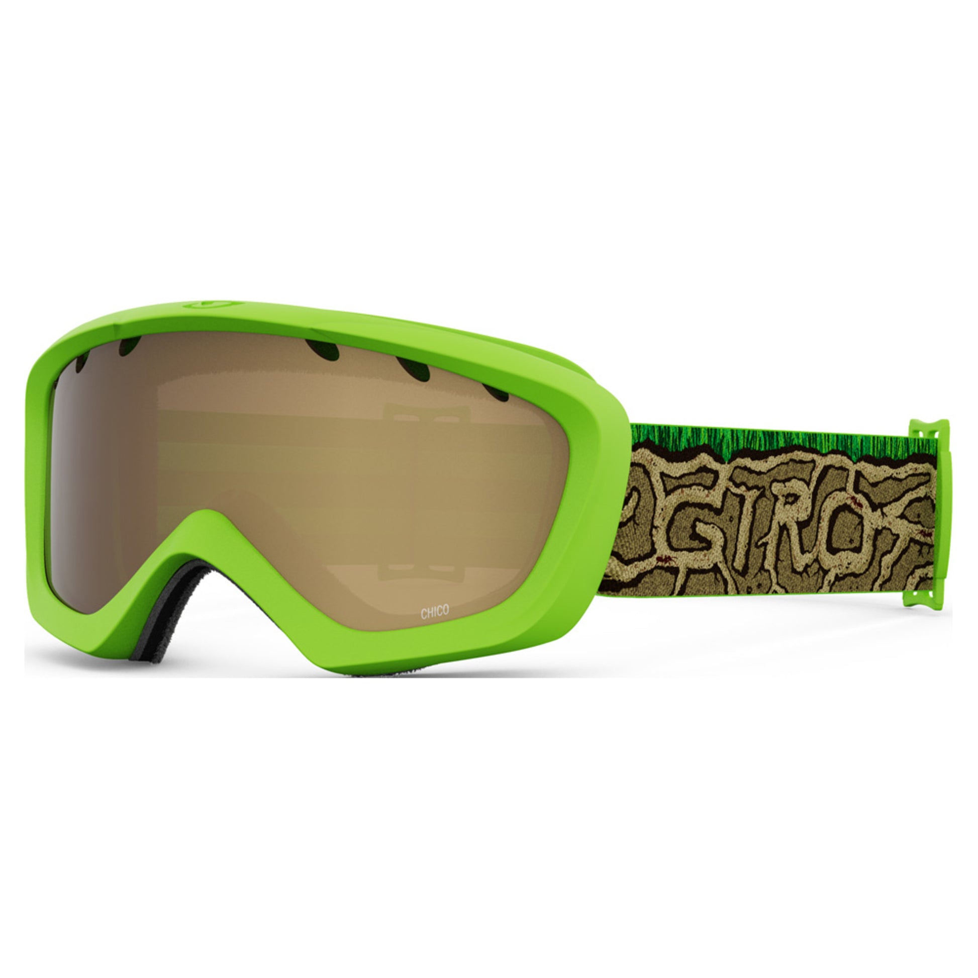 2022 Giro Chico Youth Goggle - GREEN ANT FARM
