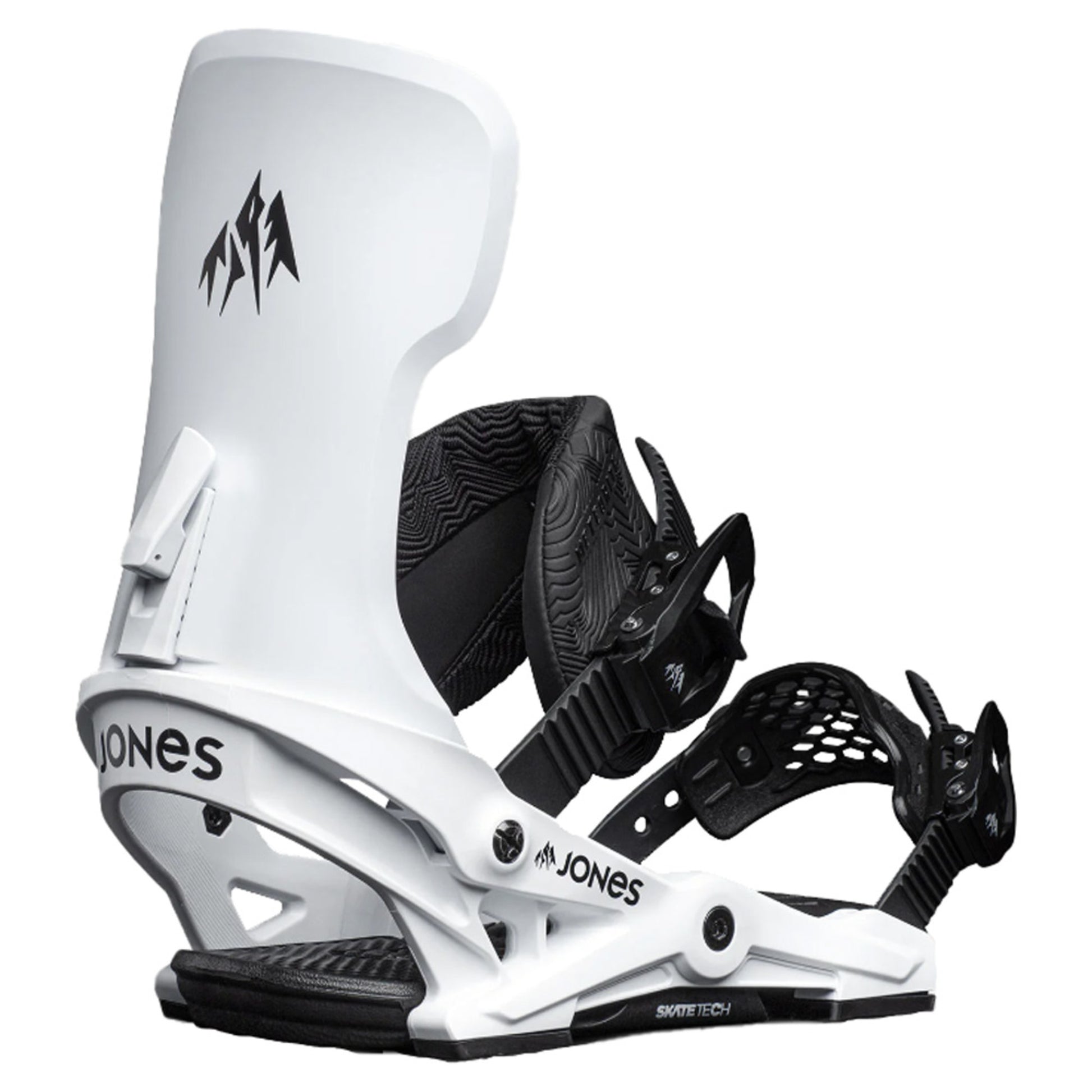 2022 Jones Meteorite Snowboard Bindings - WHITE - M