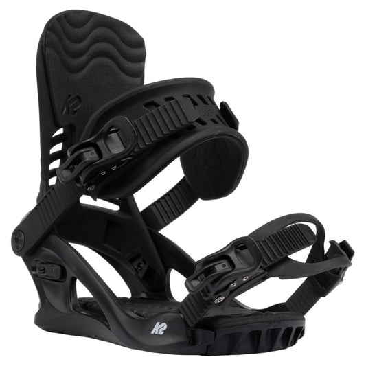 2022 K2 Cassette Women's Snowboard Bindings - BLACK - S