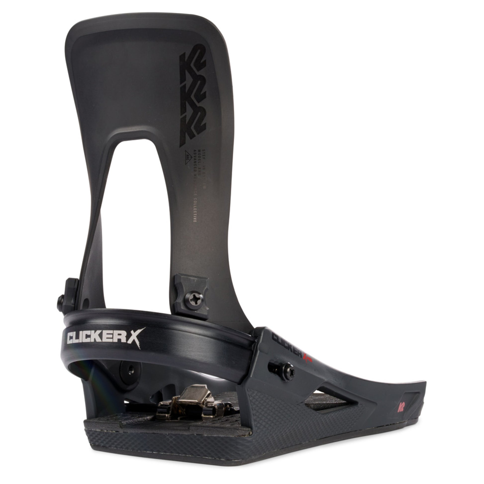 2022 K2 Clicker X HB Snowboard Bindings - BLACK - M