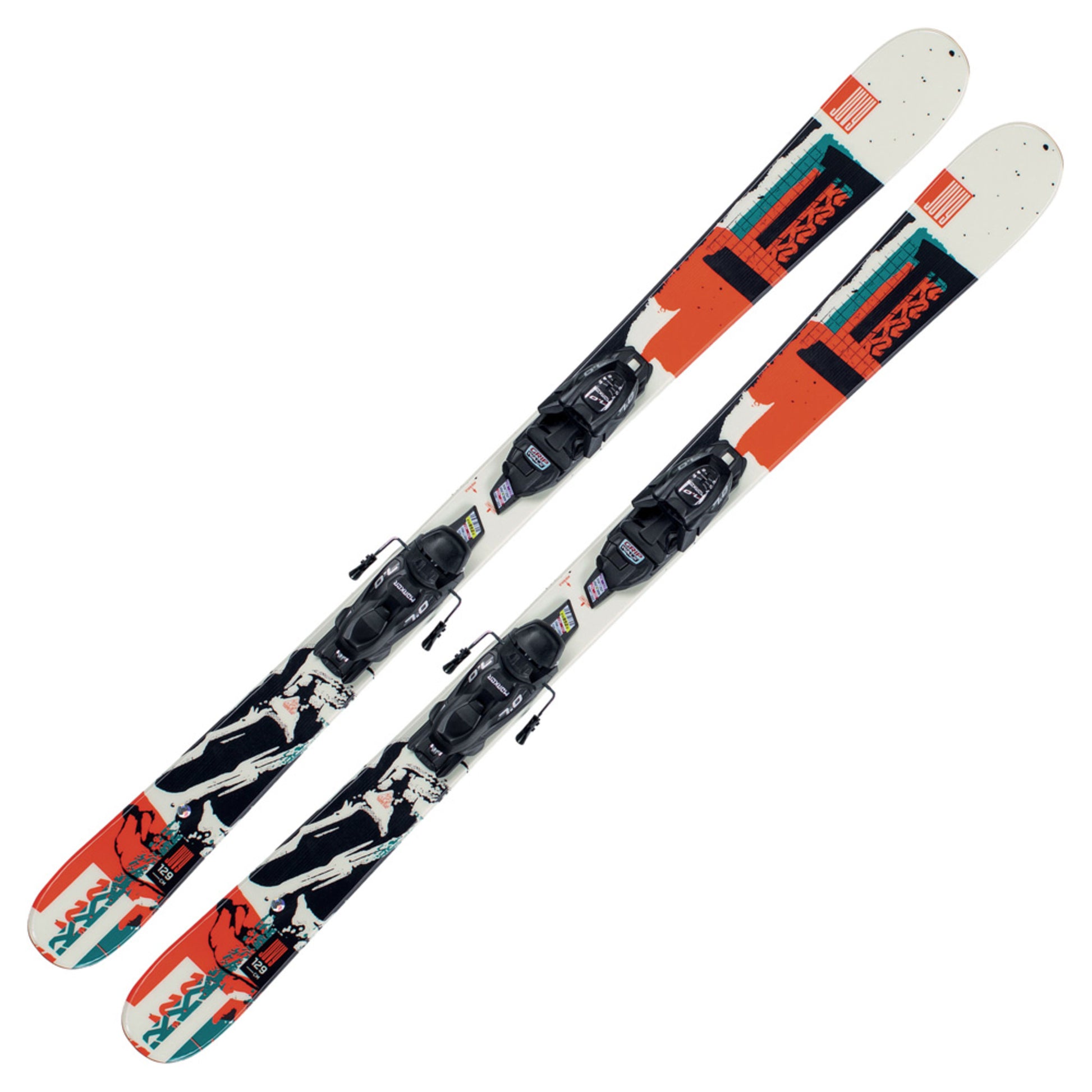 2022 K2  Junior Juvy Fastrak Skis w/ Marker FDT Bindings - 149