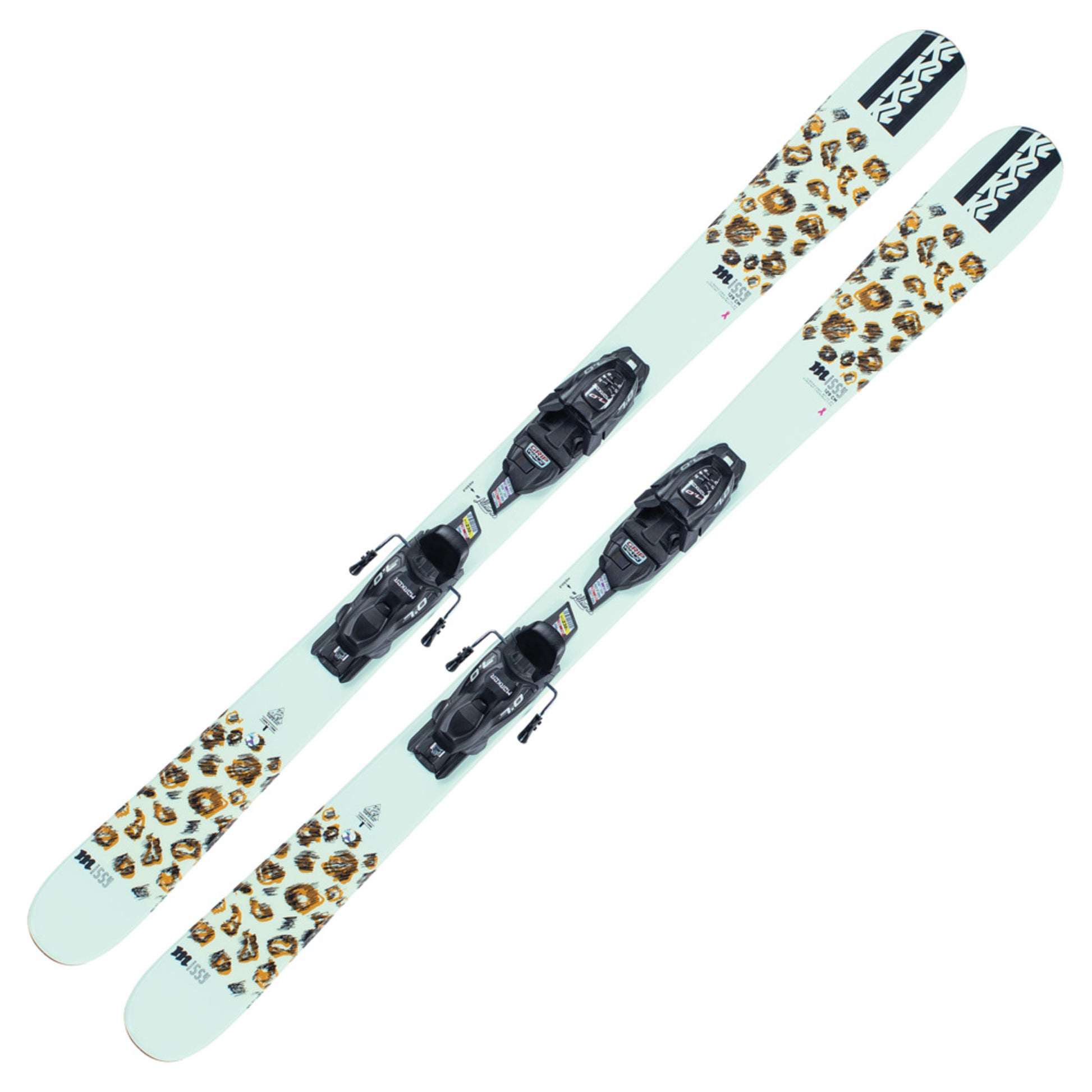 2022 K2 Junior Missy Fastrak Skis w/ FDT Bindings - 139
