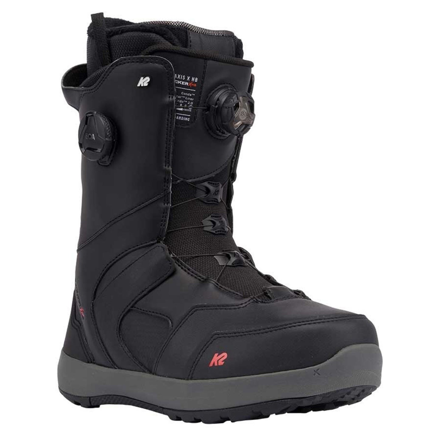 2022 K2 Thraxis Clicker X HB Snowboard Boots - BLACK - 9.5