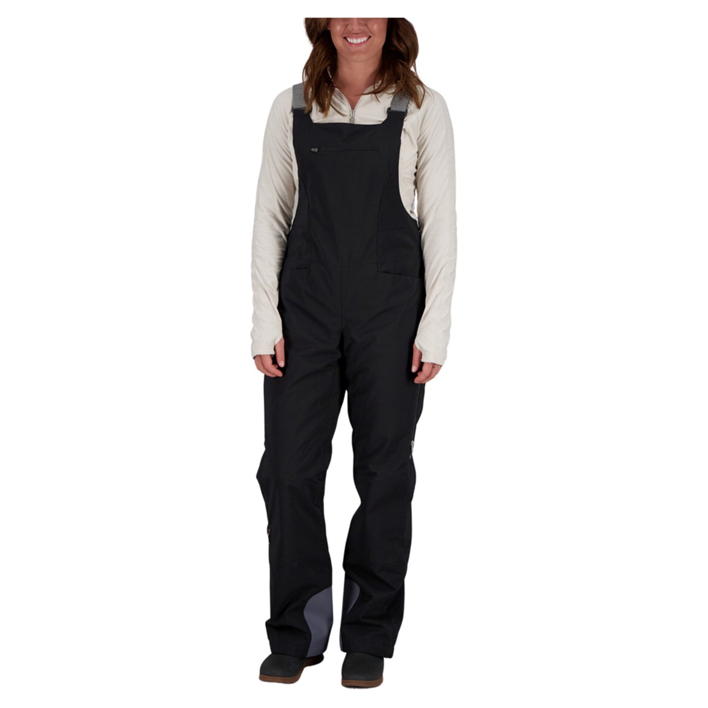 2022 Obermeyer Felicity Women's Bib Pant - BLACK - 8 SHORT