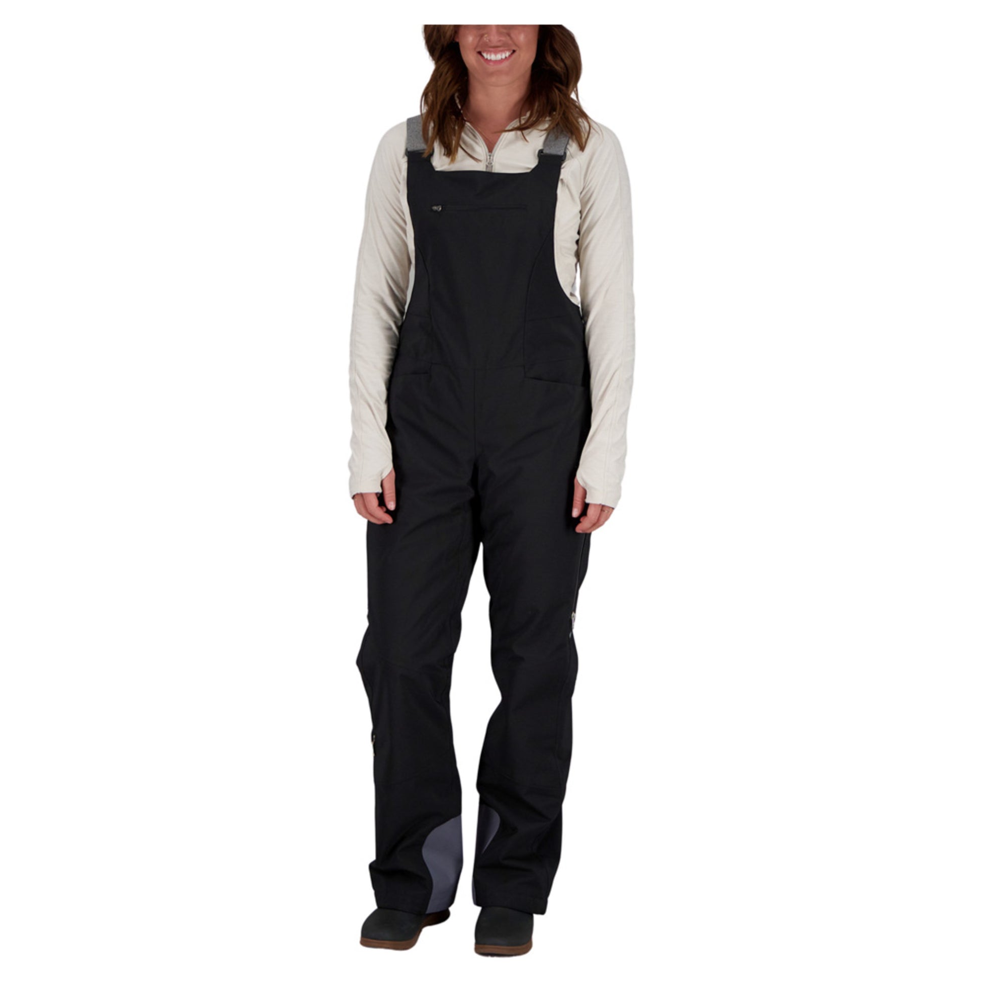 2022 Obermeyer Felicity Women's Bib Pant - BLACK - 8 SHORT