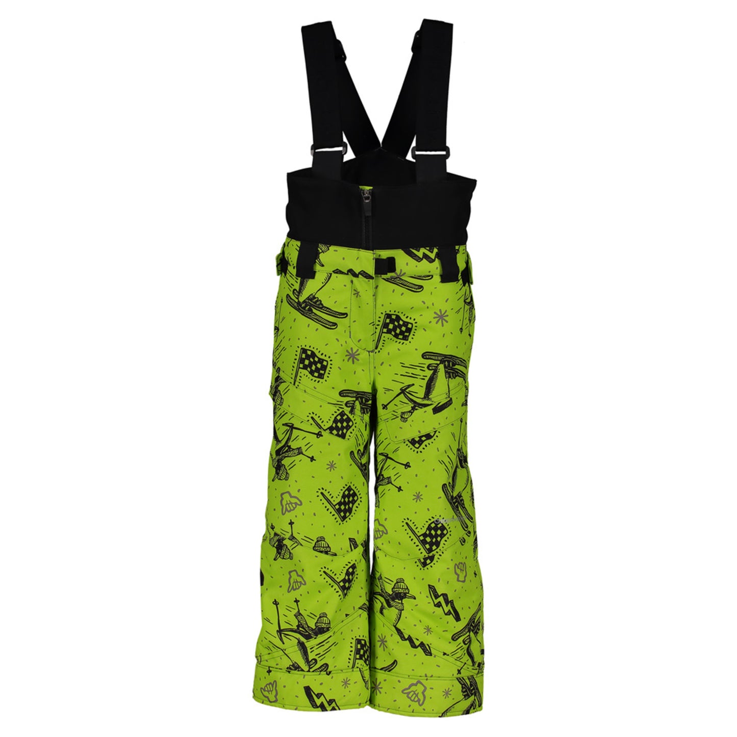 2022 Obermeyer Warp Kid's Pant - RACER BIRDZ - 6