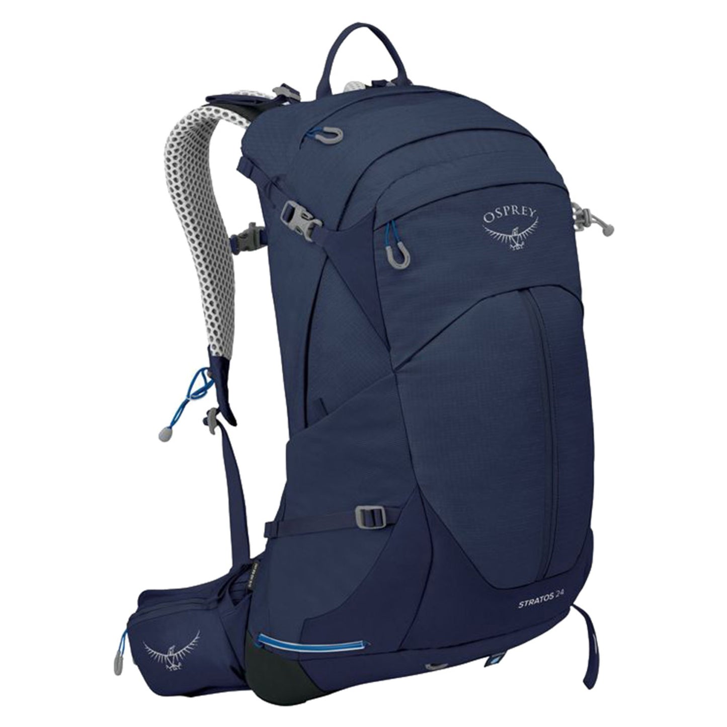 2022 Osprey Stratos 24 Men's Hiking Backpack - CETACEAN BLUE